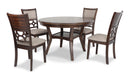 MITCHELL 5 PC DINING SET-CHERRY