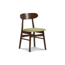 MOROCCO DINING CHAIR W/GREEN SEAT CUSHION