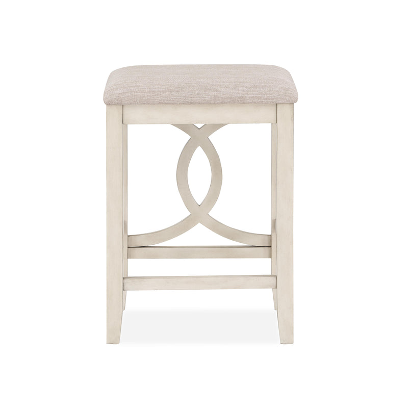 BELLA COUNTER TABLE & 2 STOOLS -2 TONE BISQUE