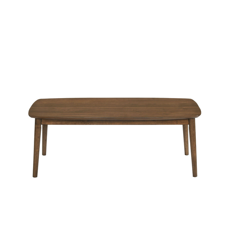 FELIX COFFEE TABLE & 2 END TABLE SET-NATURAL WALNUT