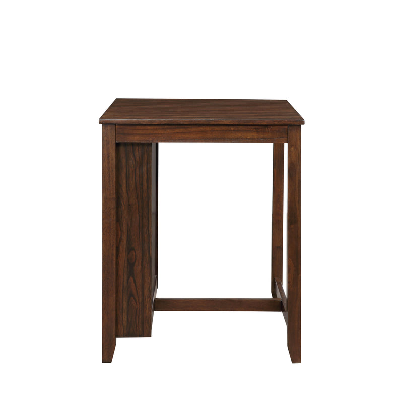 GIA 30" COUNTER TABLE W/2 CHAIRS & STG SHELF-CHERRY