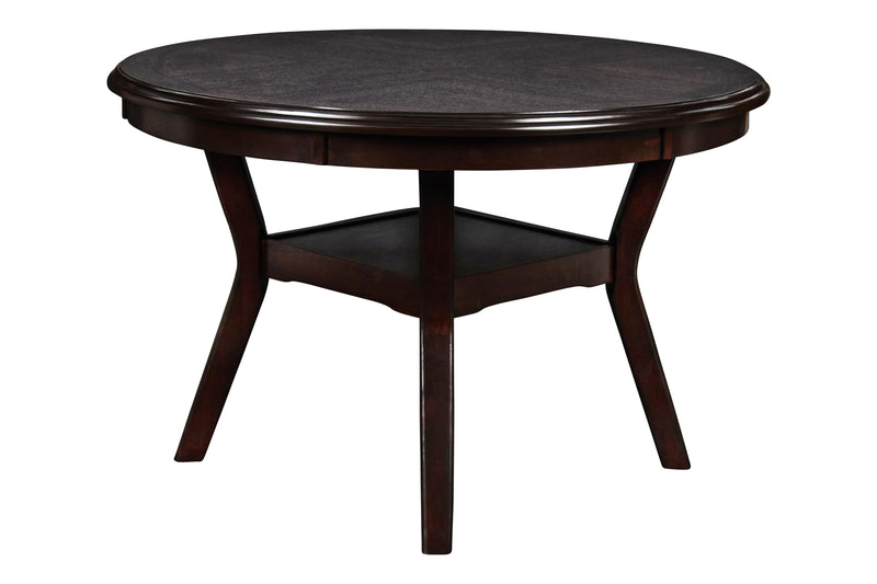 GIA ROUND DINING 5 PC SET-EBONY