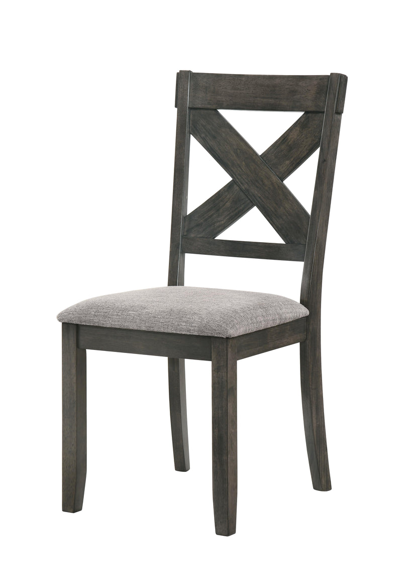GULLIVER SIDE CHAIR-RUSTIC BROWN