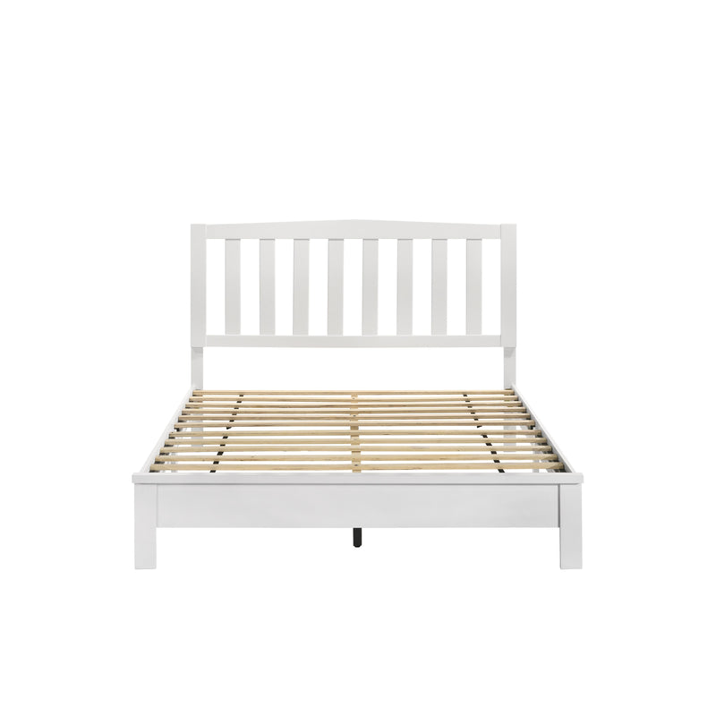 LEO 4/6 F SLAT BED-HB/FB/RAILS-WHITE