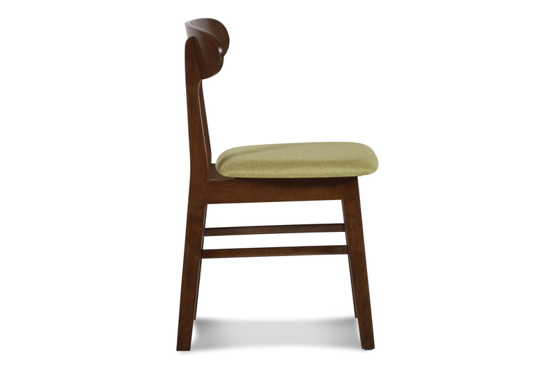 MOROCCO DINING CHAIR W/GREEN SEAT CUSHION