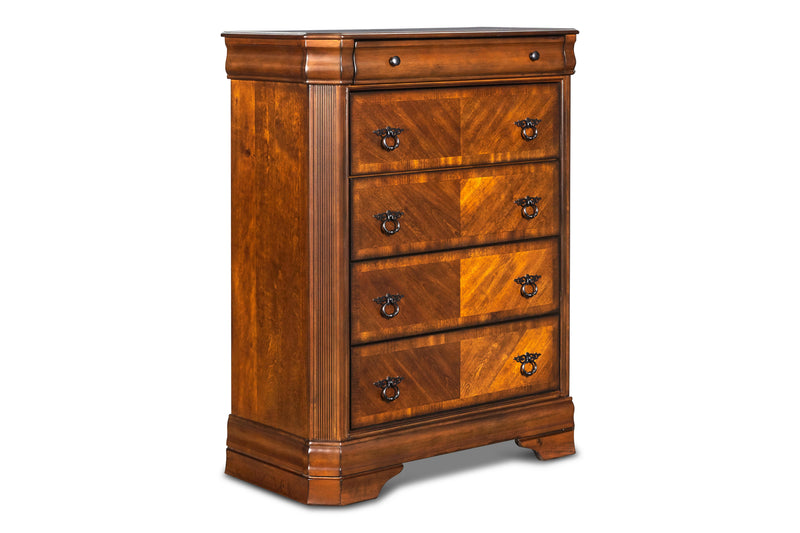SHERIDAN CHEST- BURNISHED CHERRY