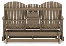 Hyland wave Outdoor Glider Loveseat