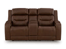 Knightington Power Reclining Loveseat with Audio Seating