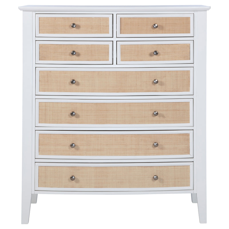 Bexhill - 8-Drawer Chest Of Drawers - White