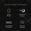 Beautyrest BlackÂ® Series Two 13.5" Hybrid Firm Mattress