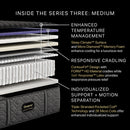 Beautyrest BlackÂ® Series Three 15" Hybrid Medium Mattress