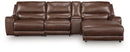 Silverbrooke Reclining Sectional with Chaise and Storage Console