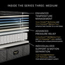 Beautyrest Black Series Three 15.25" Medium Mattress