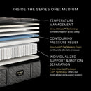 Beautyrest Black Series One 14.25" Medium Mattress