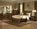 New Classic Sheridan Media Chest in Burnished Cherry Finish