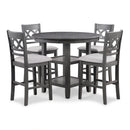 CORI COUNTER 5 PC SET-GRAY