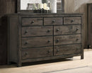New Classic Furniture Blue Ridge Dresser in Rustic Gray