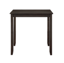 HESTON 36" STORAGE COUNTER TABLE SET W/2 CHAIRS-CHERRY