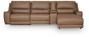 Silverbrooke Reclining Sectional with Chaise and Storage Console