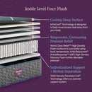 Beautyrest World Class Level Four Hybrid Plush Mattress
