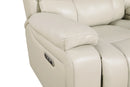 CICERO CONSOLE LOVESEAT W/ PWR FR & HR-CREAM
