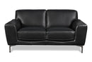 New Classic Carrara Loveseat in Black