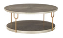Ranoka - Platinum - Round Cocktail Table