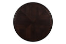 GIA ROUND DINING 5 PC SET-EBONY
