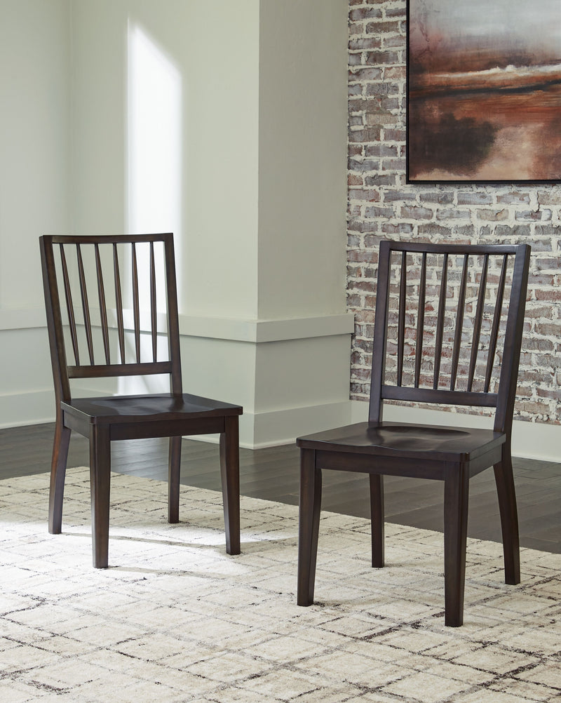 Charterton - Brown - Dining Room Side Chair (Set of 2)