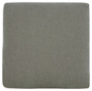 Keener - Ash - Oversized Accent Ottoman