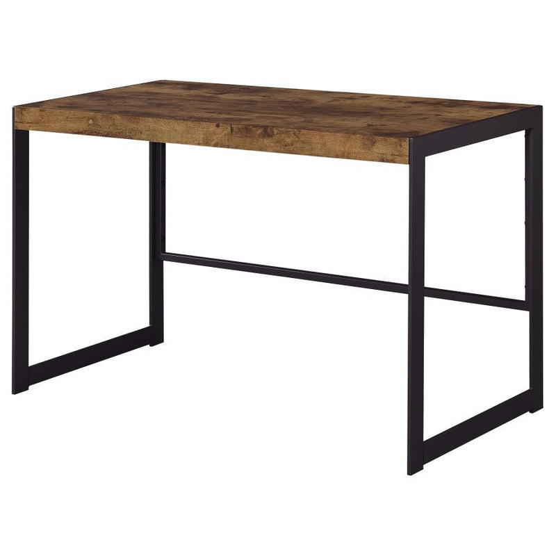 Estrella - Engineered Wood Writing Desk - Rustic Nutmeg