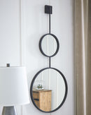 Brewer - Black - Accent Mirror