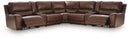 Silverbrooke Reclining Sectional with Storage Consoles
