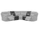 New Classic Atlas Power Armless Recliner in Gray