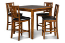 DIXON COUNTER DINING 5 PC SET-DK ESPRESSO