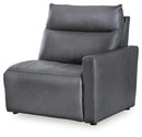 ModZ Power Reclining Sectional Loveseat with Audio Console