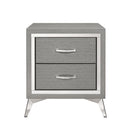HUXLEY NIGHTSTAND-GRAY
