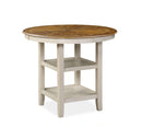 MITCHELL 5 PC COUNTER SET-TWO TONE BISQUE/BROWN