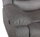 GRANADA CONSOLE LOVESEAT W/PWR FR-GRAY