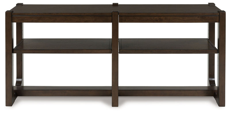 Breckington - Dark Brown - Sofa Table