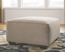 Baceno - Beige - Oversized Accent Ottoman