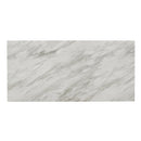 CELESTE DESK W/WHITE/GRAY FAUX MARBLE TOP-WHITE BASE