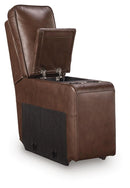 Silverbrooke Reclining Sectional with Chaise and Storage Consoles