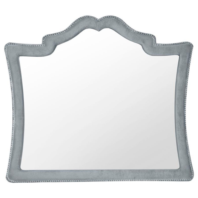 Antonella - Upholstered Dresser Mirror