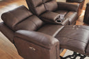 Beryton Power Reclining Loveseat with Console