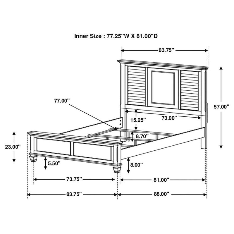 Franco - Wood Panel Bed