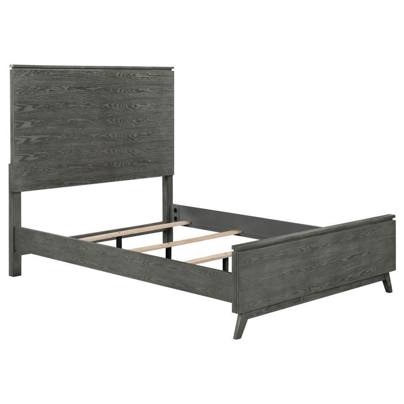 Nathan - Wood Panel Bed