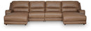 Silverbrooke Reclining Sectional with Double Chaise
