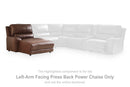 Silverbrooke Power Reclining Sectional with Chaise