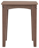 Emmeline - Brown - Square End Table